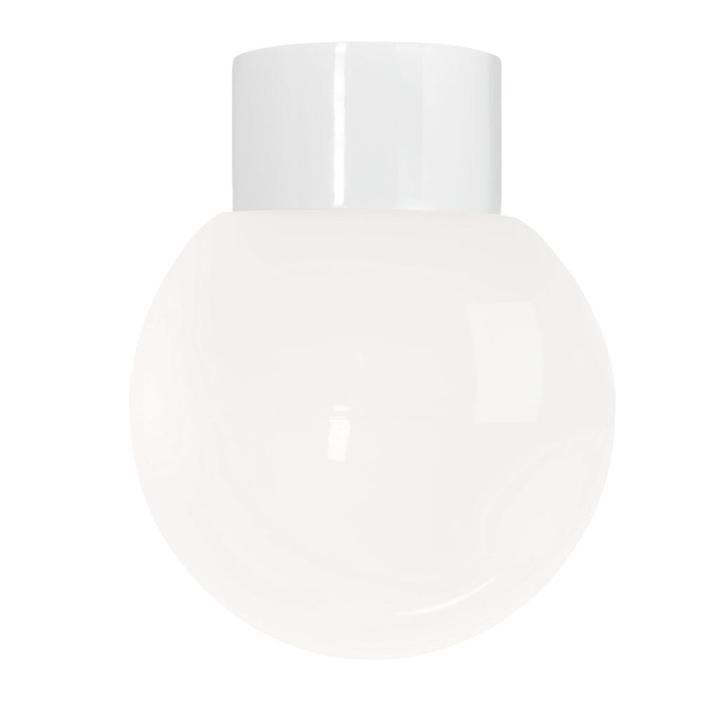 CLASSIC GLOBE 180 LED / IP54 – PORZELLAN DECKENLEUCHTE - DAS_OBJEKT (8078649360597)