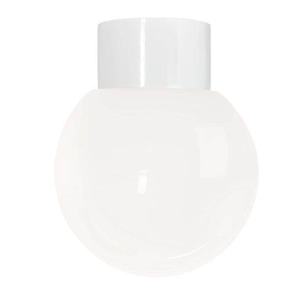 CLASSIC GLOBE 180 LED / IP54 – PORZELLAN DECKENLEUCHTE - DAS_OBJEKT (8078649360597)