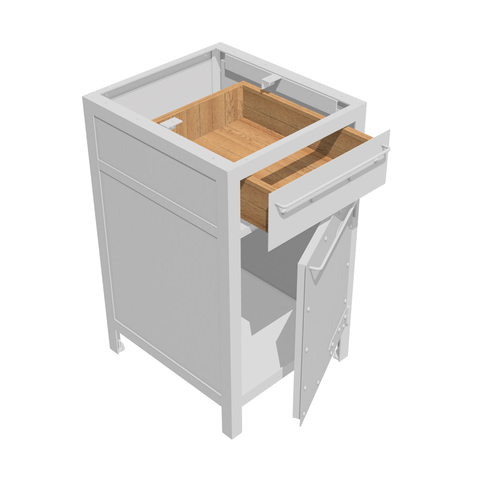 KÜCHENSCHRANK 50 MIT SCHUBLADE (8155004272853)