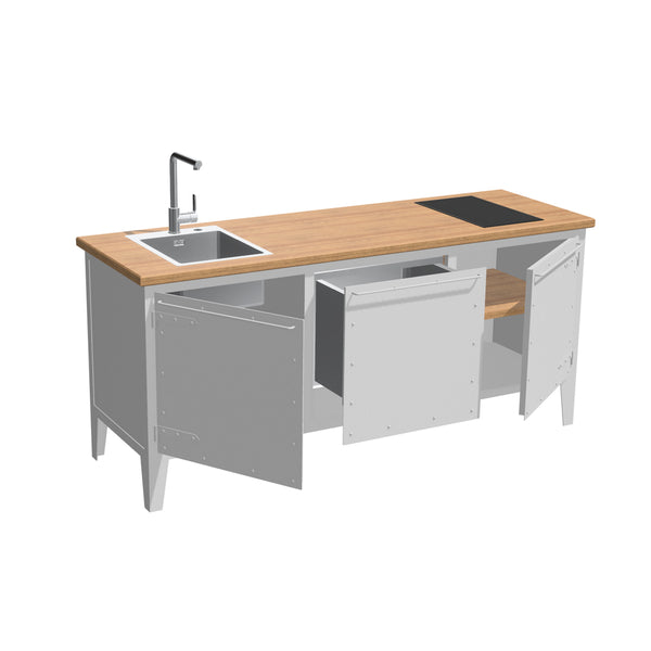 KITCHEN UNIT F3 / TYP 4 – KOMPAKTKÜCHE KOMPLETT (8098691645653)