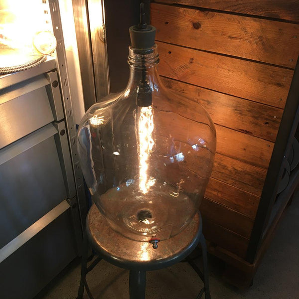 VINTAGE BALLONFLASCHE LAMPE - DAS_OBJEKT (6059387453614)