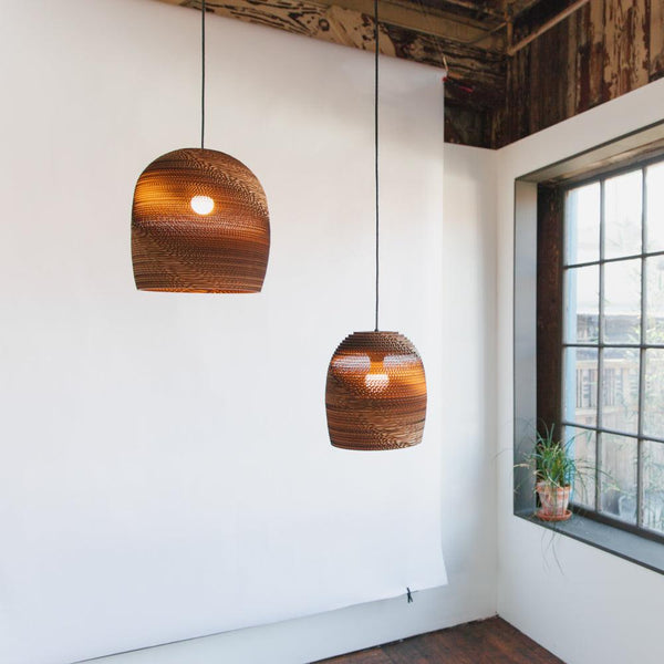 BELL KARTON-LAMPE / HÄNGELEUCHTE - DAS_OBJEKT (9327583177)