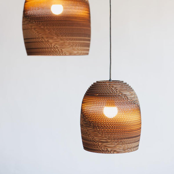 BELL KARTON-LAMPE / HÄNGELEUCHTE - DAS_OBJEKT (9327583177)