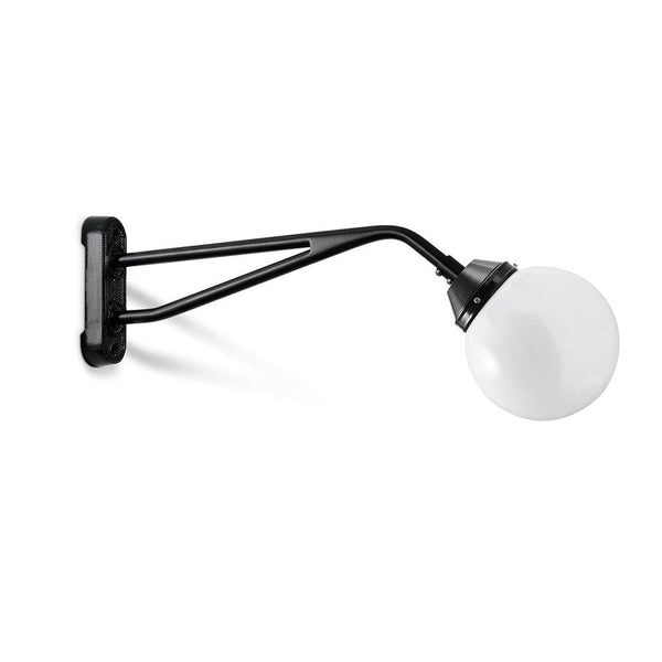 BRUCHSAL KUGEL WAND SCHRÄG 691 / WANDLAMPE - DAS_OBJEKT (4676136992849)