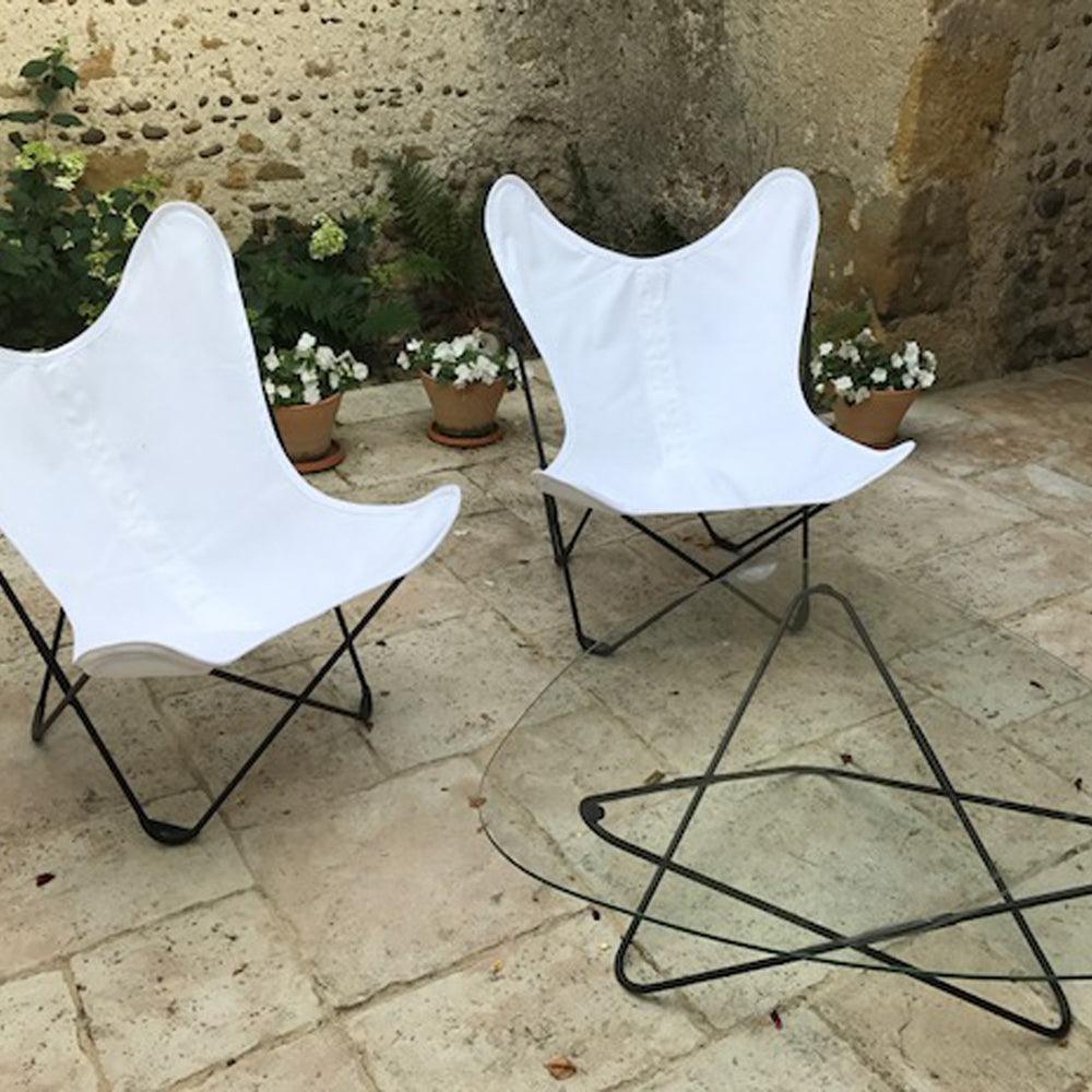 BUTTERFLY CHAIR INOX TEXTIL - DAS_OBJEKT (4495073837137)