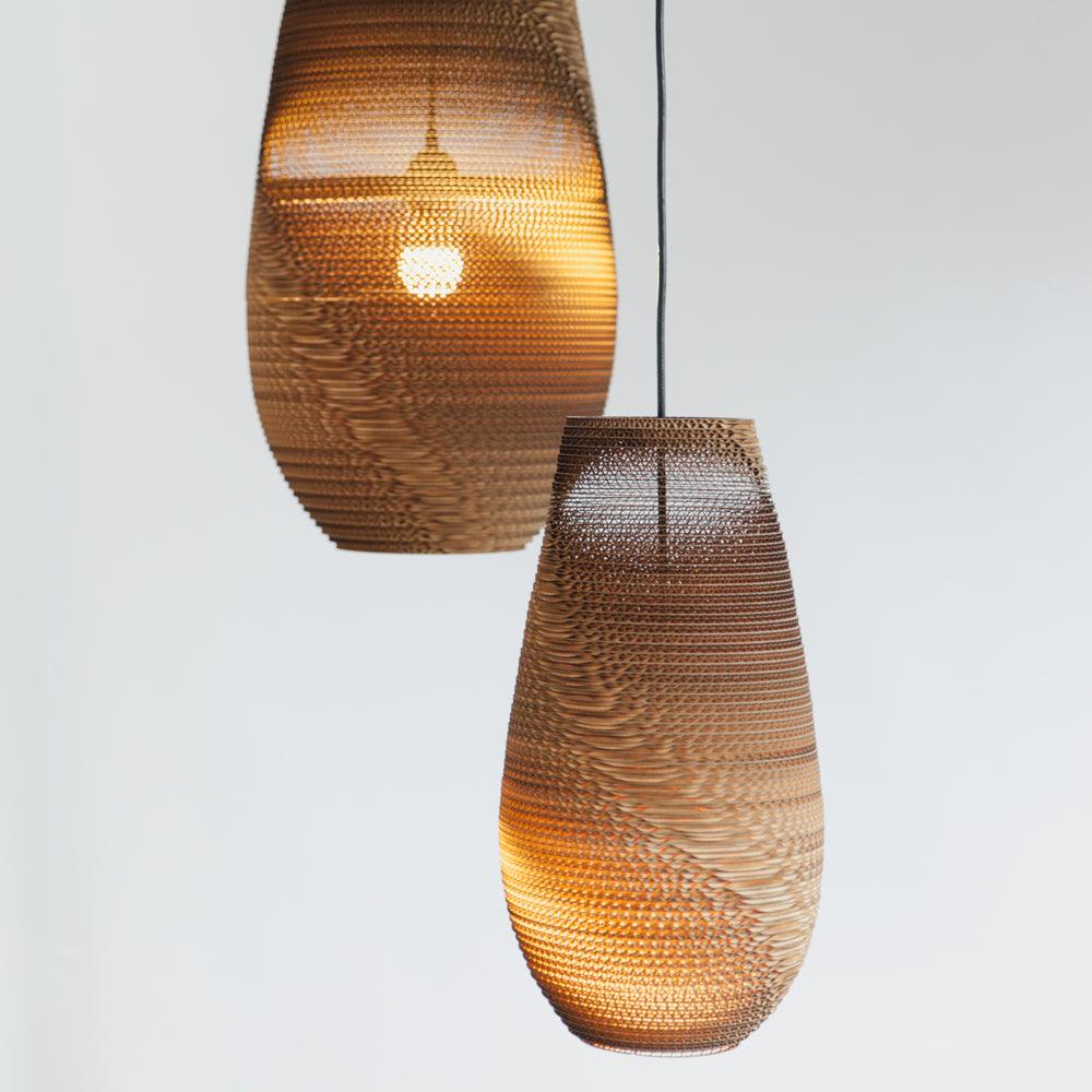 DROP KARTON-LAMPE / HÄNGELEUCHTE - DAS_OBJEKT (9327585417)