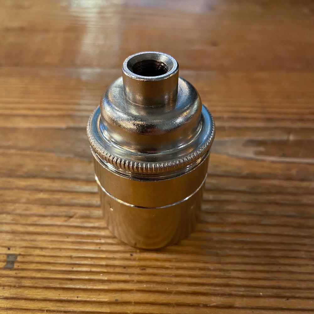 FASSUNG E27 NICKEL – GEWINDE - DAS_OBJEKT (7963793260757)