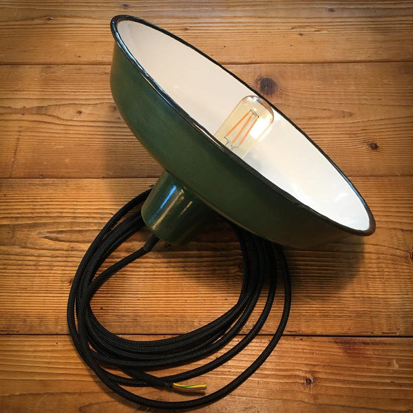 INDUSTRIELAMPE 31 VINTAGE GRÜN - DAS_OBJEKT (9539308745)