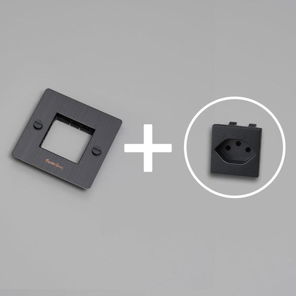 KIT 1G - SCHWEIZER STECKDOSE 1G TYP J (T13) - DAS_OBJEKT (7690973282517)