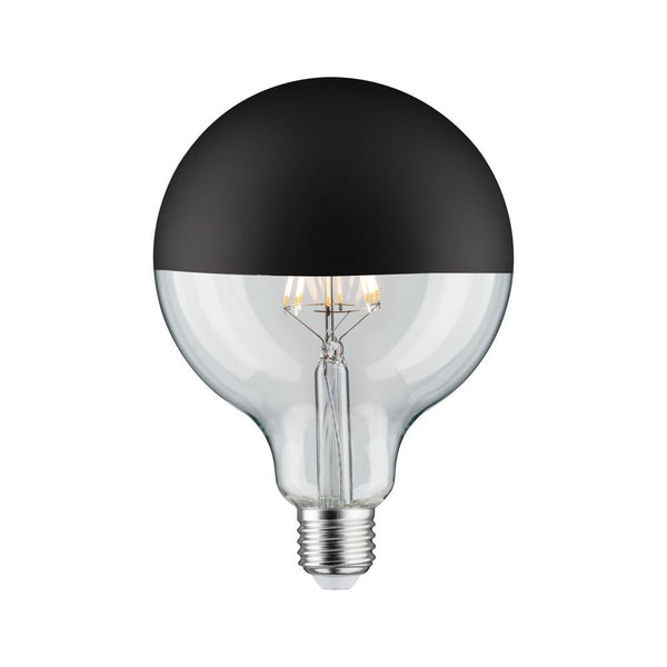 KOPFSPIEGEL GLOBE 125 SCHWARZ LED-LEUCHTMITTEL - DAS_OBJEKT (3160196350033)