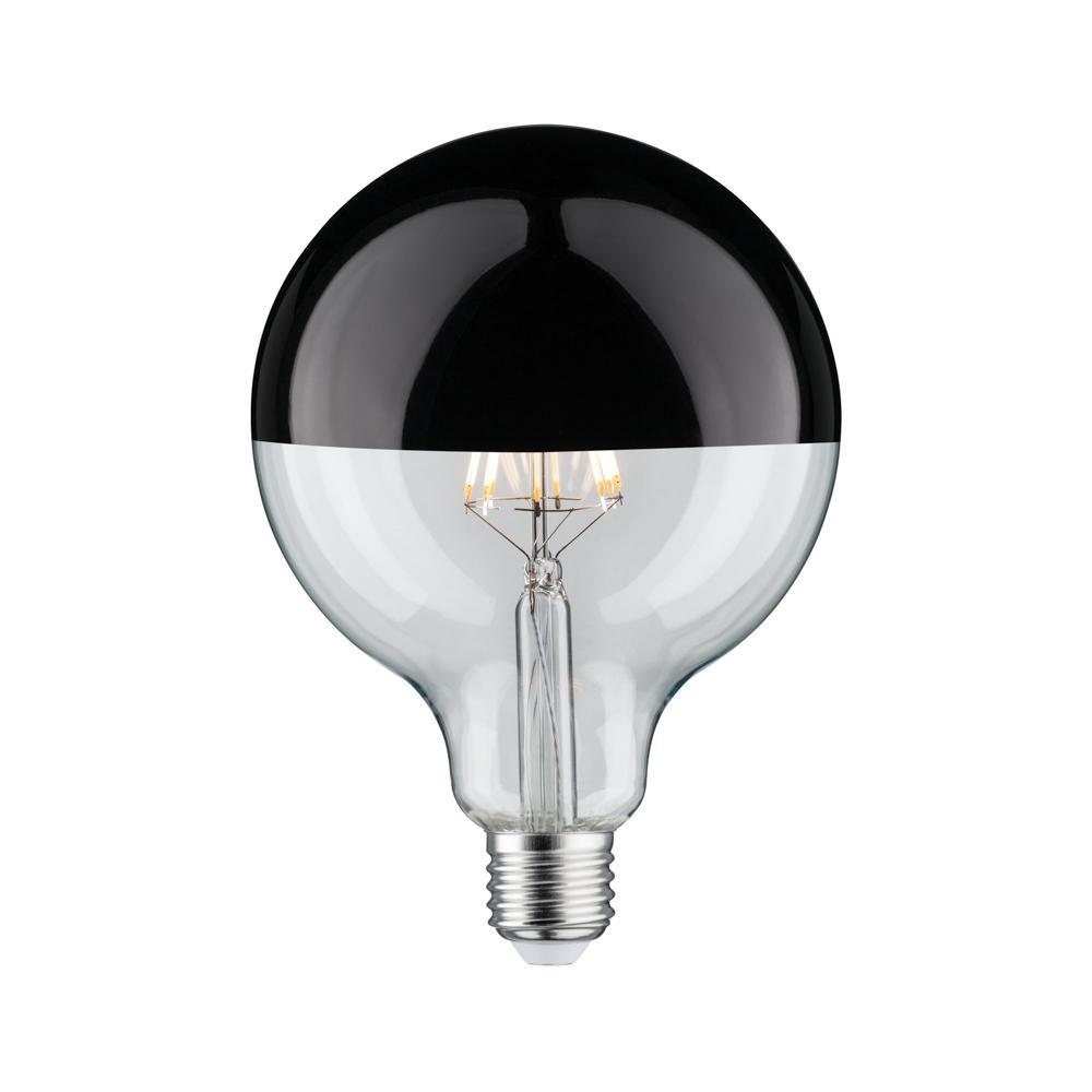 KOPFSPIEGEL GLOBE 125 SCHWARZ LED-LEUCHTMITTEL - DAS_OBJEKT (3160196350033)