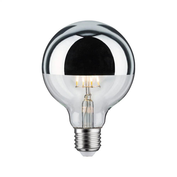 KOPFSPIEGEL GLOBE 125 SILBER LED-LEUCHTMITTEL - DAS_OBJEKT (7885951467733)