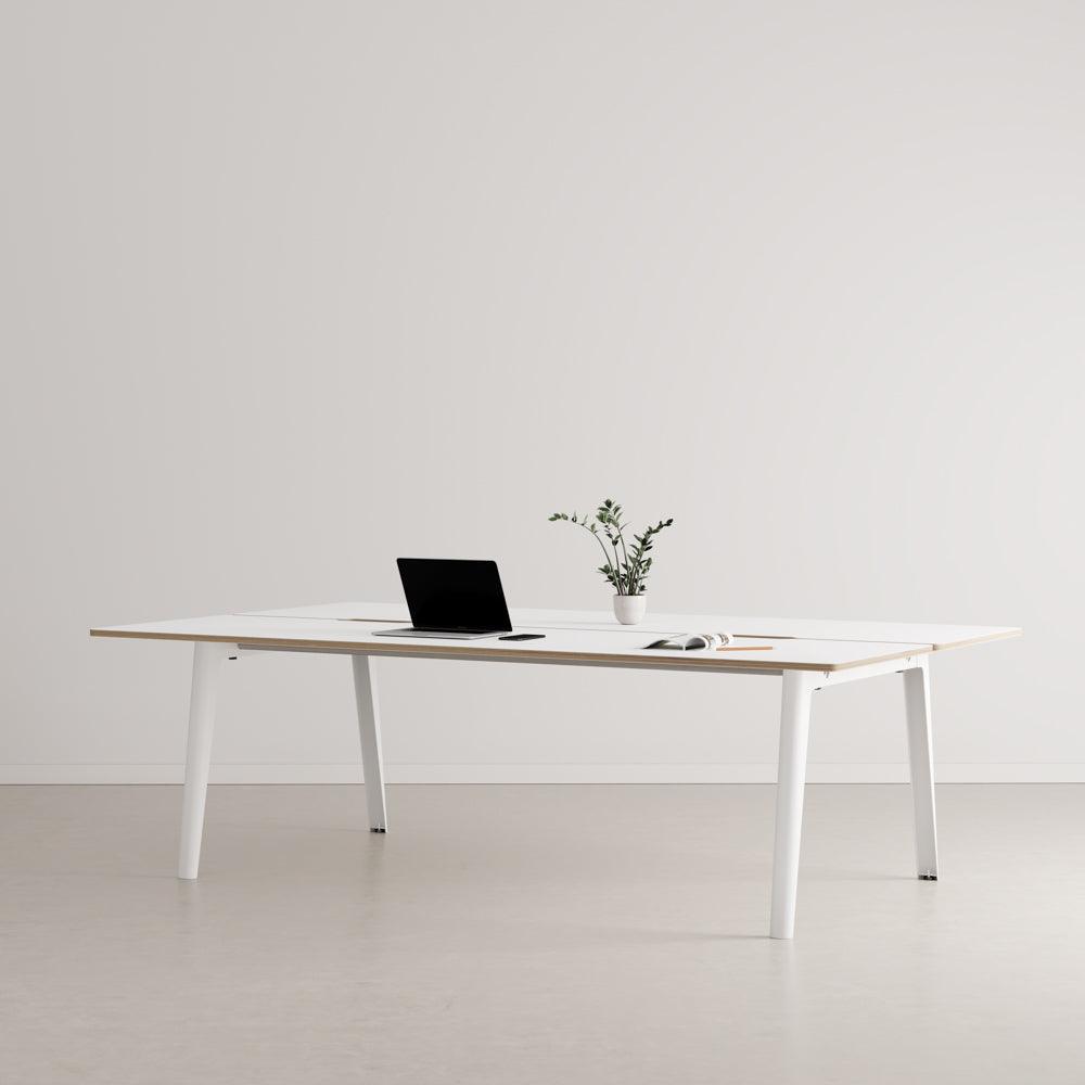 NEW MODERN BENCH FOR 4 / 2400 – 4ER-ARBEITSTISCH - DAS_OBJEKT (7309433798830)