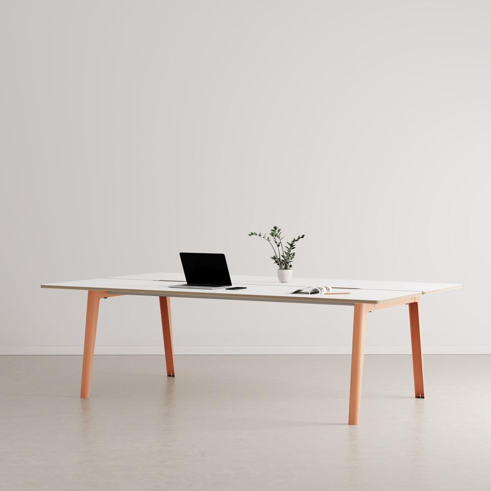 NEW MODERN BENCH FOR 4 / 2400 – 4ER-ARBEITSTISCH - DAS_OBJEKT (7309433798830)