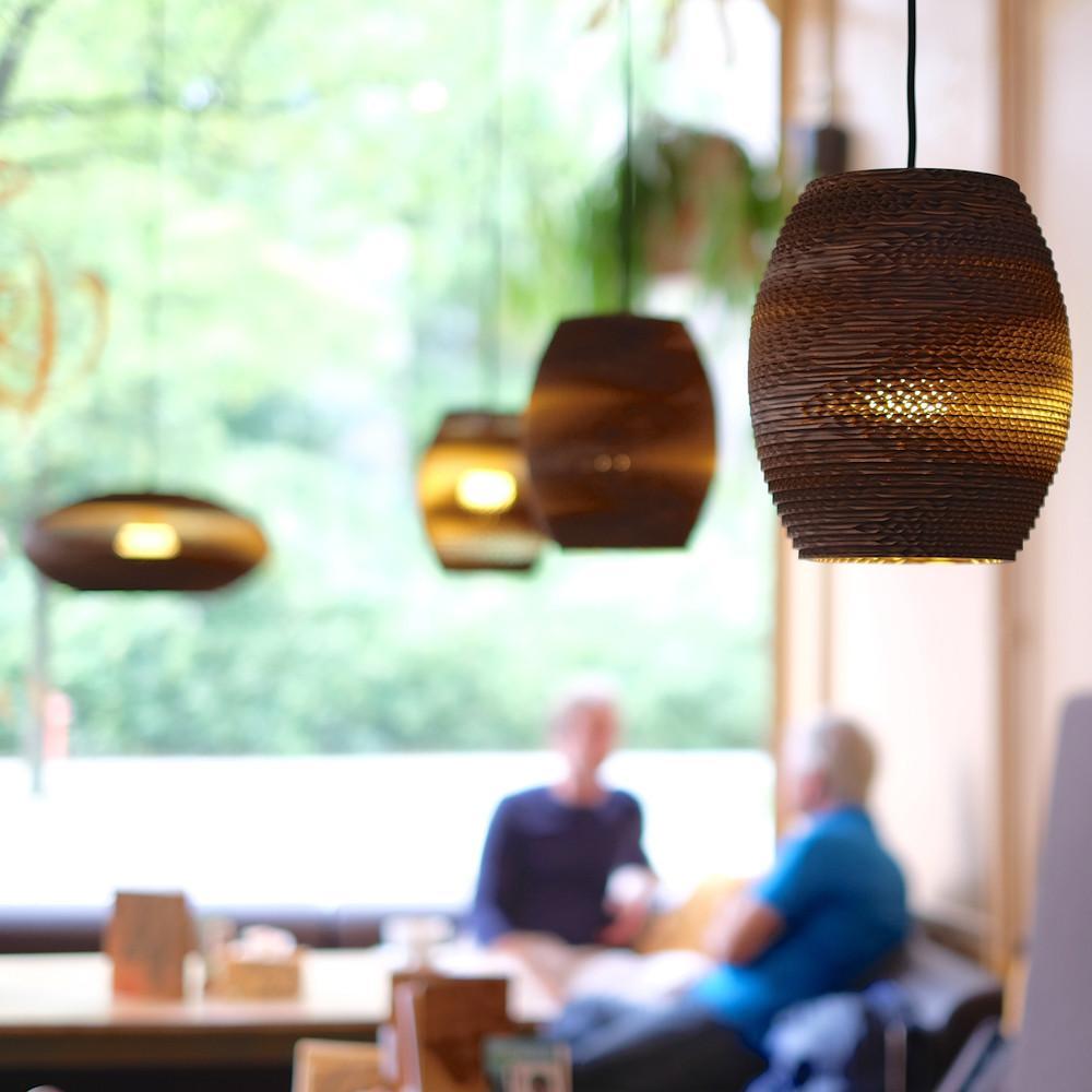 OLIV KARTON-LAMPE / HÄNGELEUCHTE - DAS_OBJEKT (9327597961)