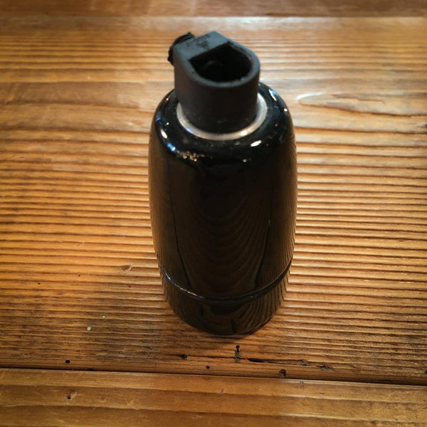 PORZELLANFASSUNG E14 SCHWARZ - DAS_OBJEKT (4714735435857)