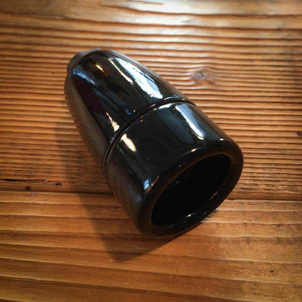 PORZELLANFASSUNG E14 SCHWARZ - DAS_OBJEKT (4714735435857)