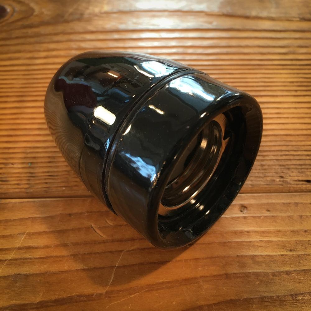 PORZELLANFASSUNG E27 SCHWARZ ENEC - DAS_OBJEKT (4714726686801)