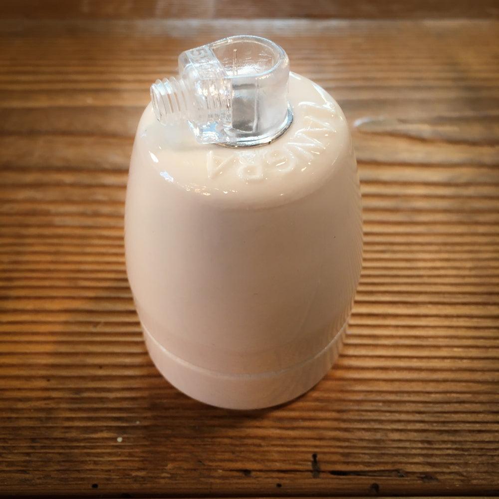 PORZELLANFASSUNG E27 WEISS ENEC - DAS_OBJEKT (9539211977)