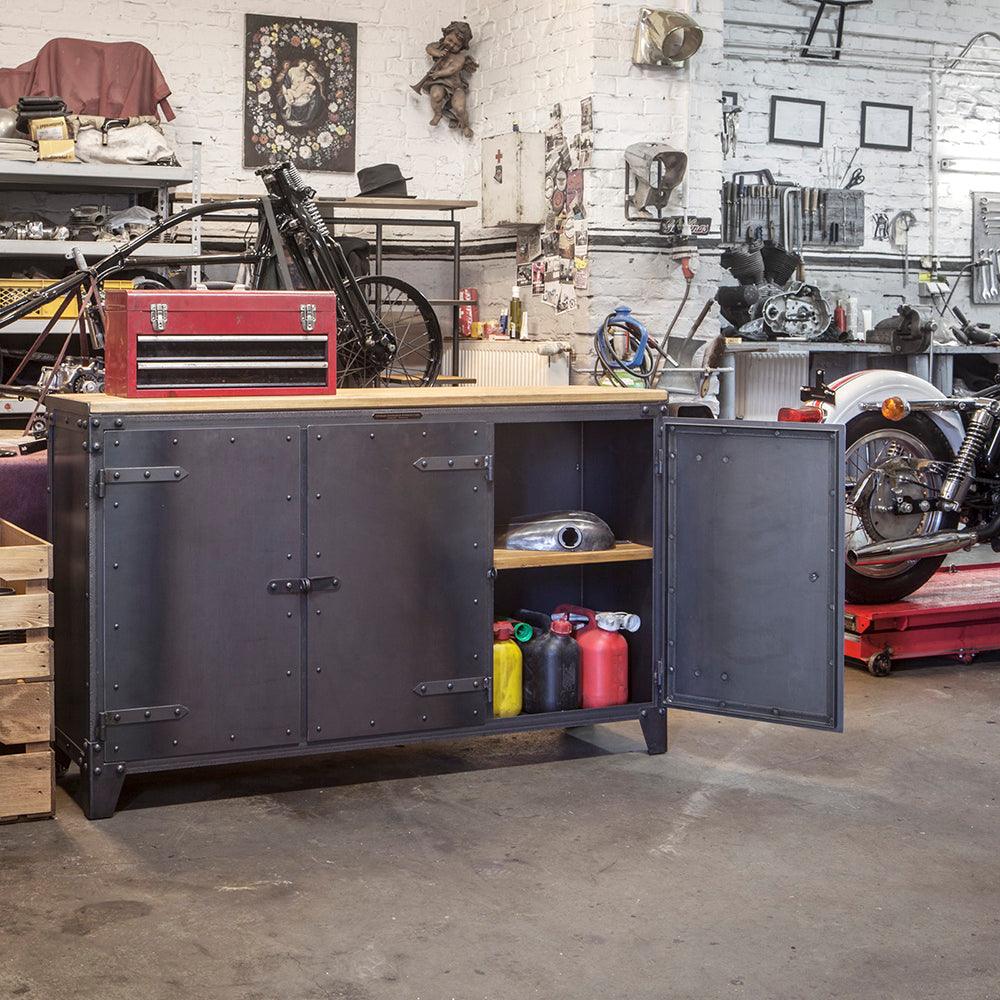 SIDEBOARD PX 3 STEEL - DAS_OBJEKT (4612047306833)