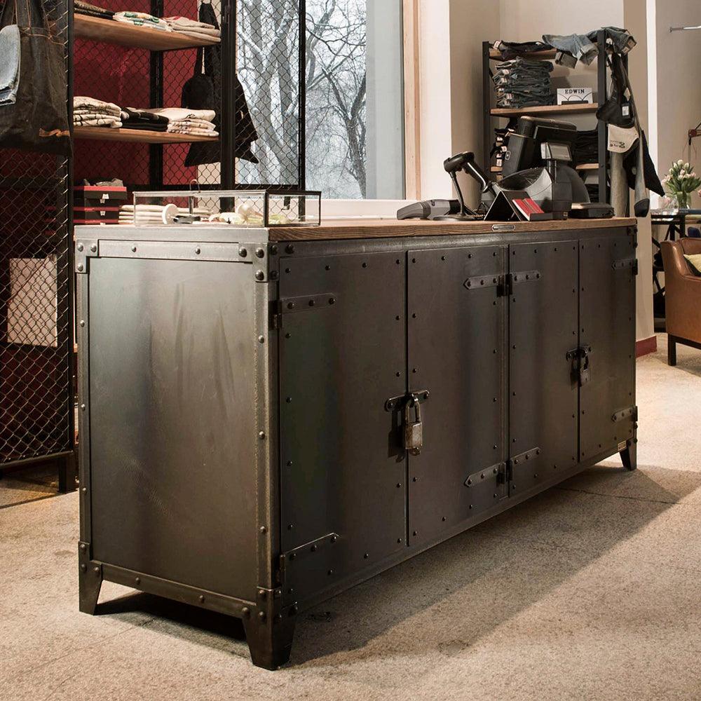 SIDEBOARD PX 3 STEEL - DAS_OBJEKT (4612047306833)