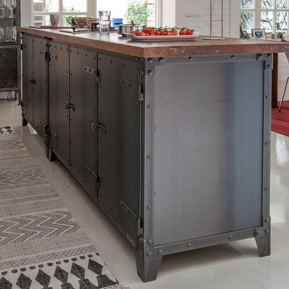SIDEBOARD PX 3 STEEL - DAS_OBJEKT (4612047306833)