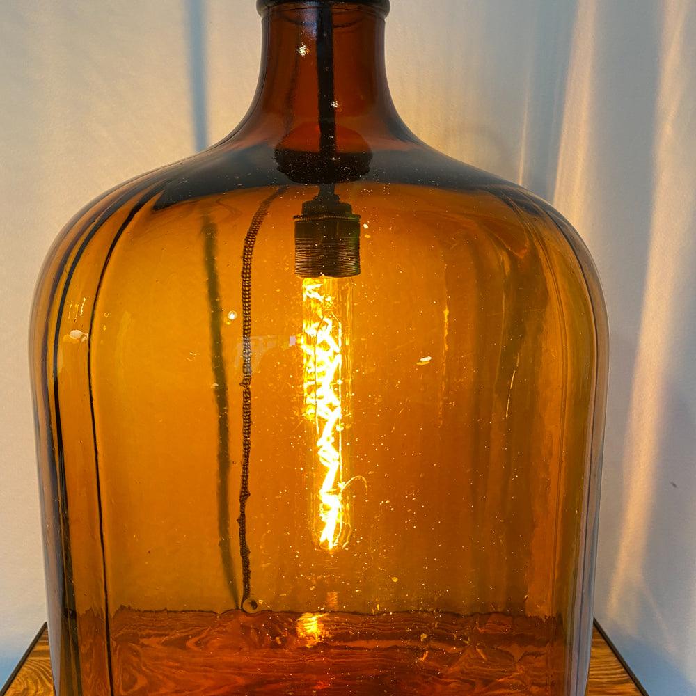 VINTAGE APOTHEKERFLASCHE LAMPE GROSS - DAS_OBJEKT (7473621958869)