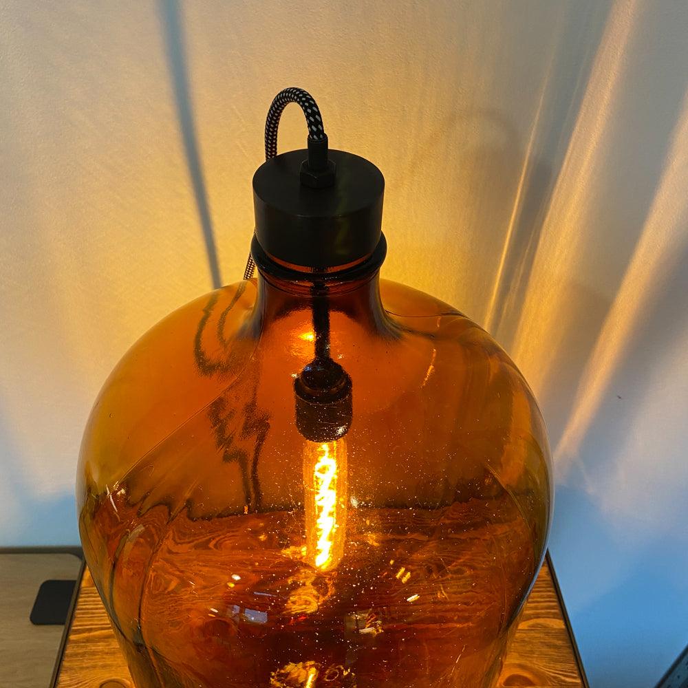 VINTAGE APOTHEKERFLASCHE LAMPE GROSS - DAS_OBJEKT (7473621958869)