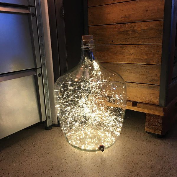 VINTAGE BALLONFLASCHE MIT LICHTERKETTE 600 - DAS_OBJEKT (6049258504366)