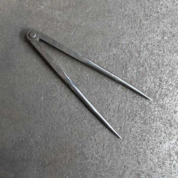 VINTAGE METALLZIRKEL EINFACH - DAS_OBJEKT (9610346249)