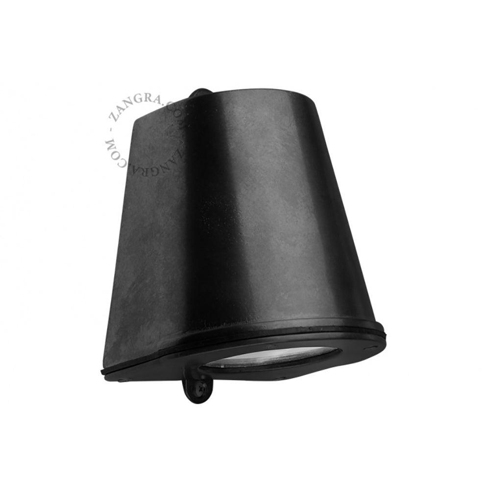 WANDLEUCHTE MESSING SCHWARZ OUTDOOR - DAS_OBJEKT (7874607087829)