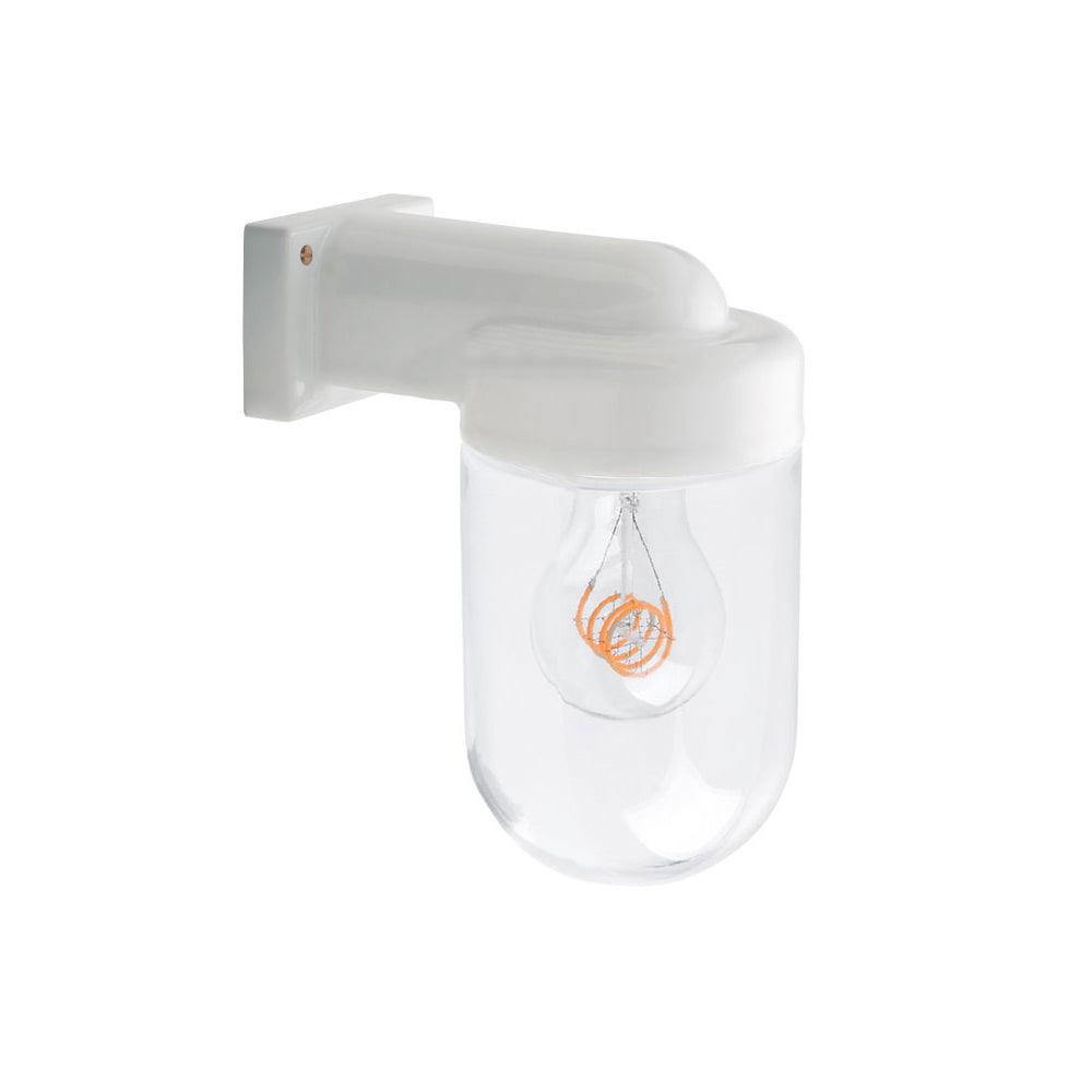 WANDLEUCHTE PORZELLAN 004 MIT GLAS IP54 - DAS_OBJEKT (4705052131409)