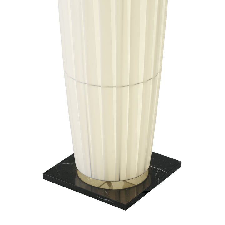 COLONNE FLOOR – STEHLEUCHTE MIT MARMORSOCKEL