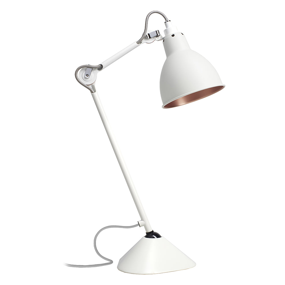 LAMPE GRAS Nº 205 WEISS / KUPFER