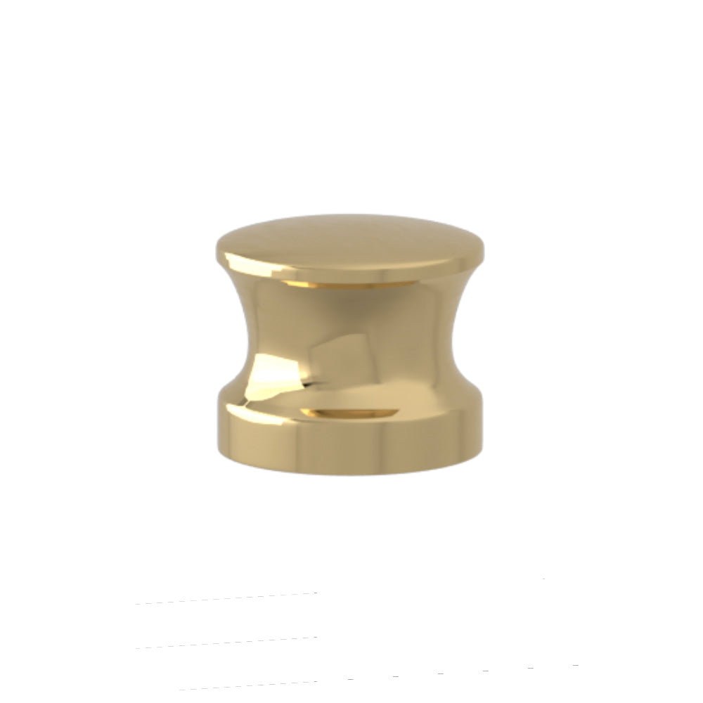 SCHUBLADENKNOPF – CABINET KNOB ROUND BUTTON SOLID