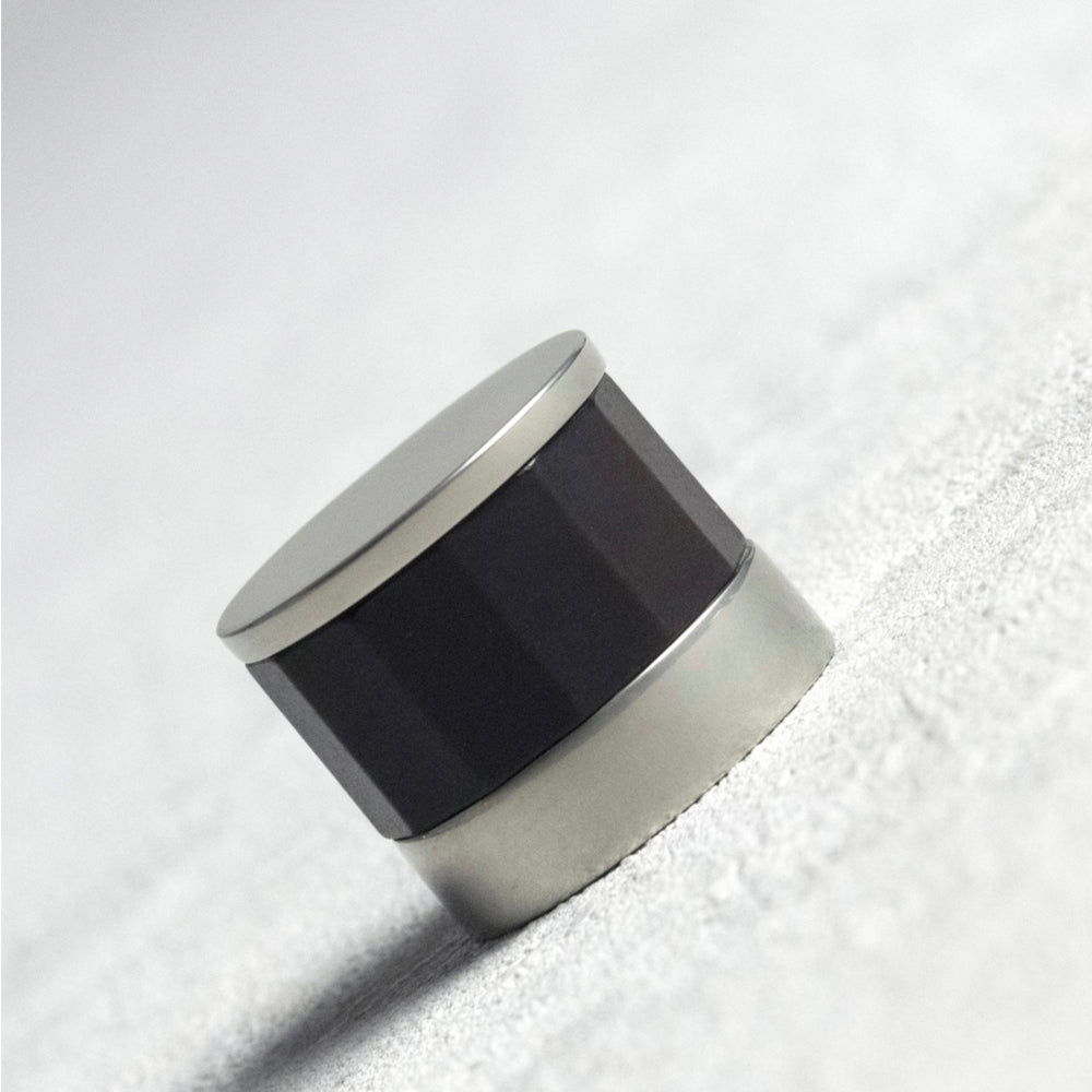 SCHUBLADENKNOPF – CABINET KNOB FACETED BUTTON RECESS AMALFINE