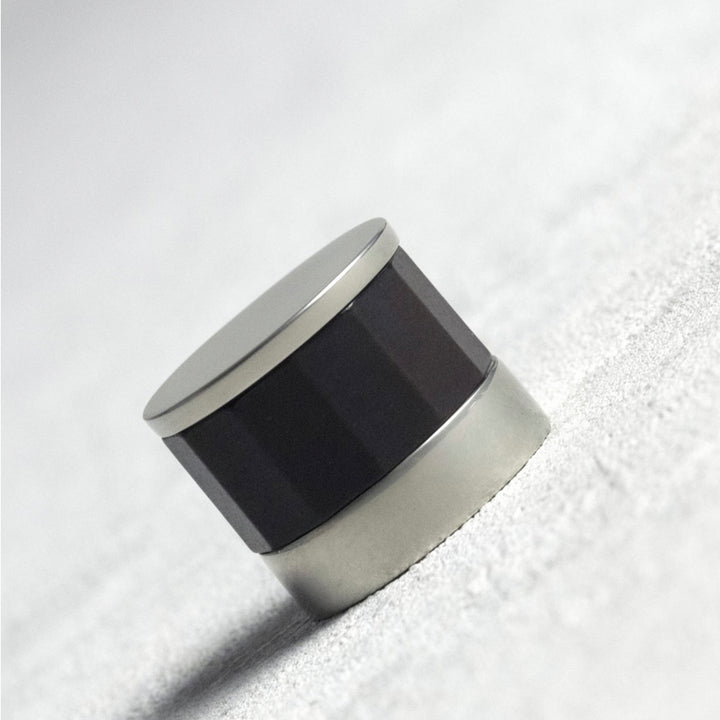 SCHUBLADENKNOPF – CABINET KNOB FACETED BUTTON RECESS AMALFINE