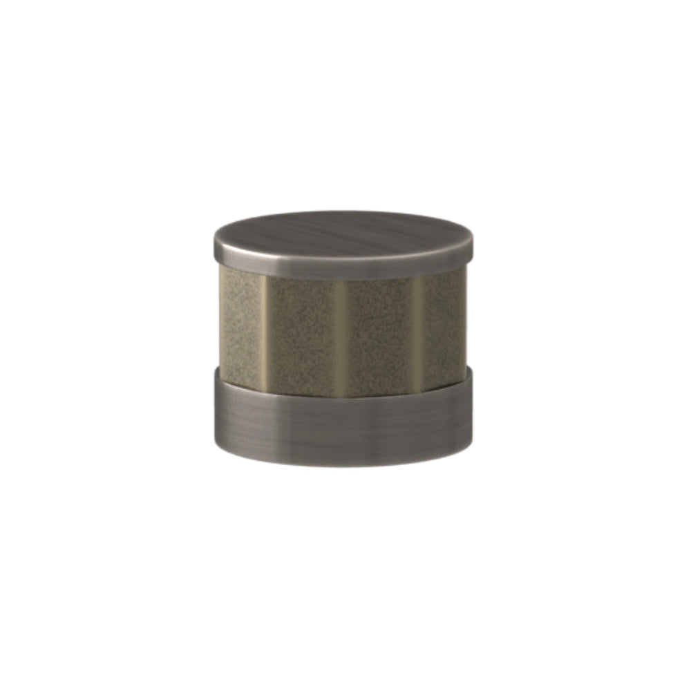 SCHUBLADENKNOPF – CABINET KNOB FACETED BUTTON RECESS AMALFINE