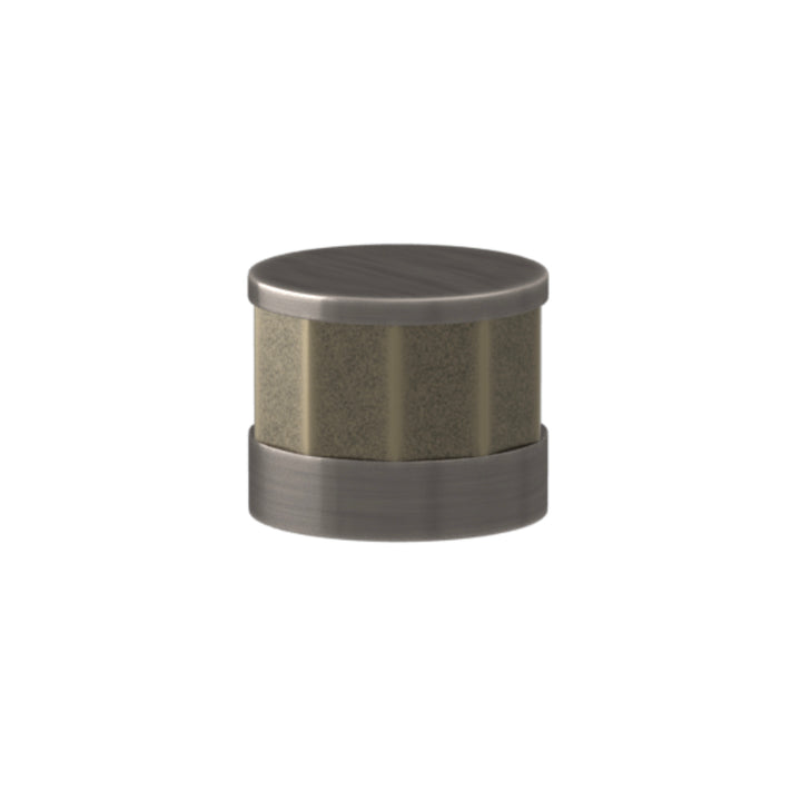 SCHUBLADENKNOPF – CABINET KNOB FACETED BUTTON RECESS AMALFINE