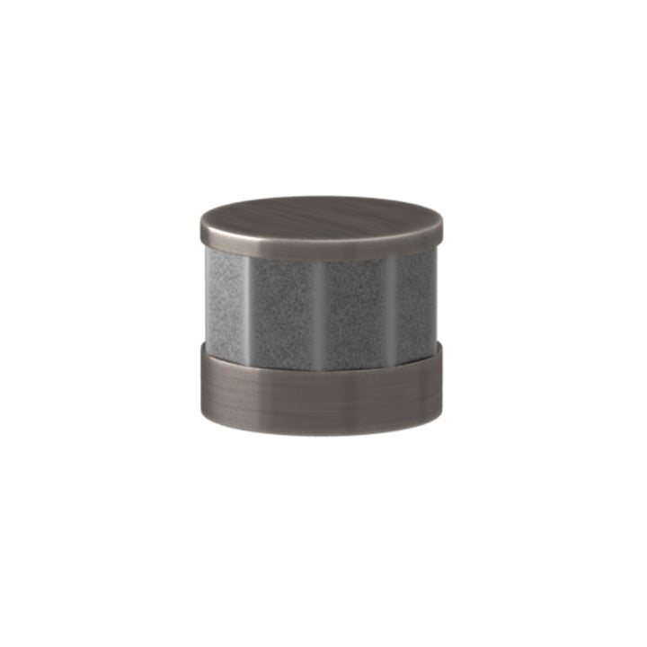 SCHUBLADENKNOPF – CABINET KNOB FACETED BUTTON RECESS AMALFINE