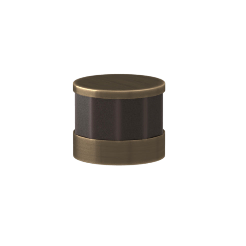SCHUBLADENKNOPF – CABINET KNOB FACETED BUTTON RECESS AMALFINE