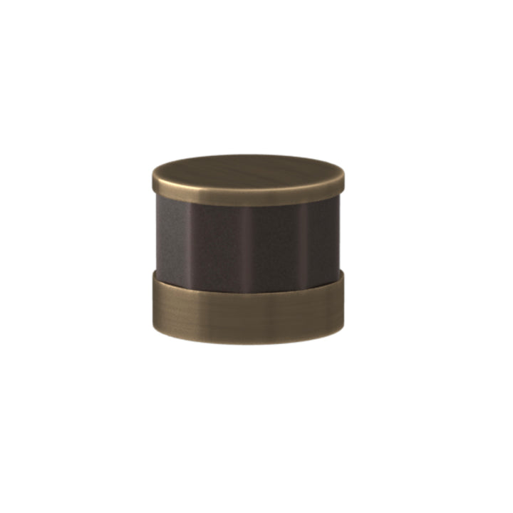 SCHUBLADENKNOPF – CABINET KNOB FACETED BUTTON RECESS AMALFINE