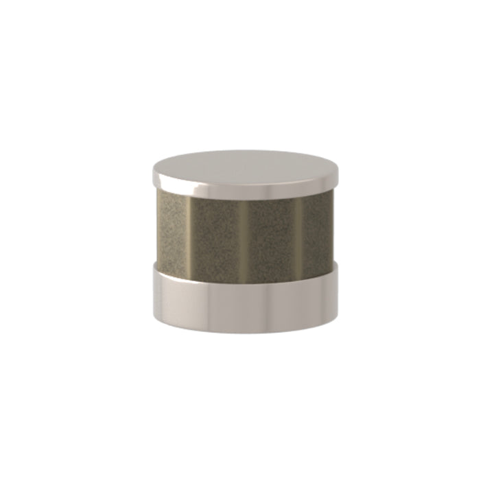 SCHUBLADENKNOPF – CABINET KNOB FACETED BUTTON RECESS AMALFINE