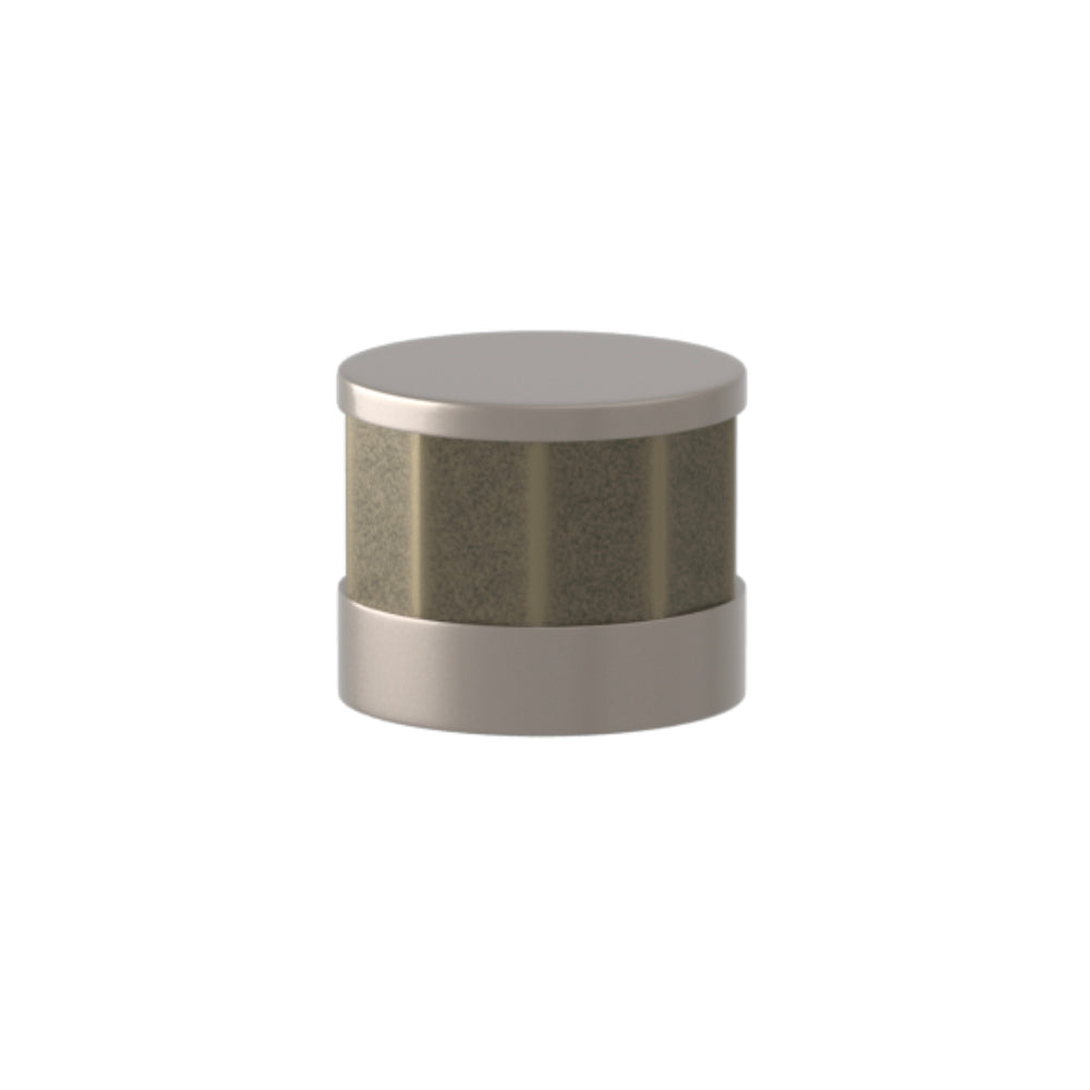 SCHUBLADENKNOPF – CABINET KNOB FACETED BUTTON RECESS AMALFINE