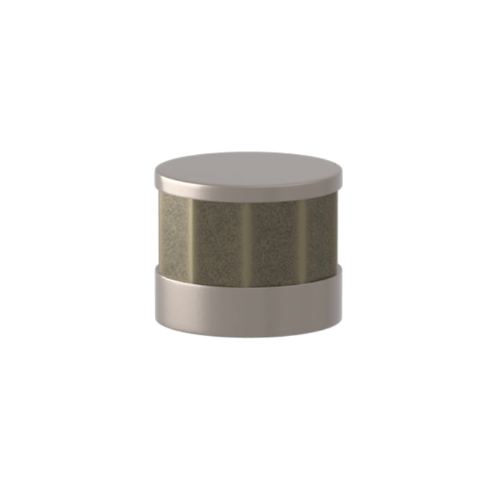 SCHUBLADENKNOPF – CABINET KNOB FACETED BUTTON RECESS AMALFINE