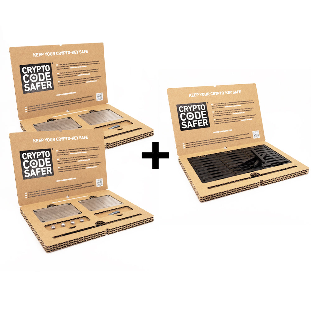 CRYPTO CODE SAFER – THE ULTIMATE BACK-UP BUNDLE