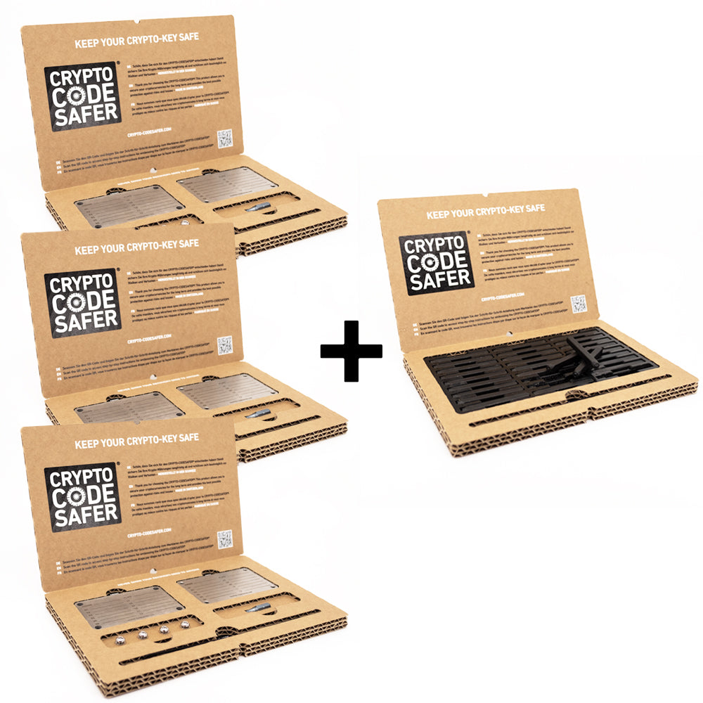 CRYPTO CODE SAFER – THE ULTIMATE BACK-UP BUNDLE