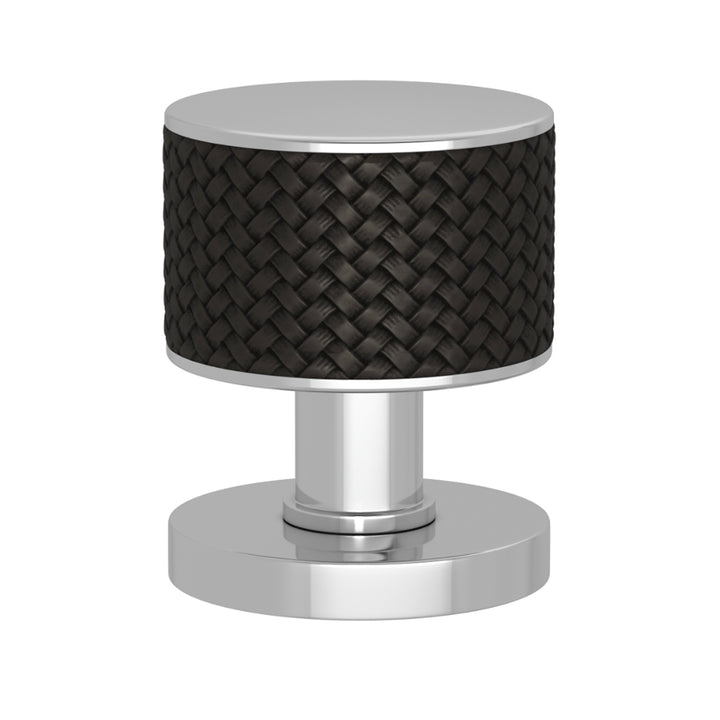 TÜRKNAUF 52/65 – DOOR KNOB STACKED WOVEN  RECESS AMALFINE