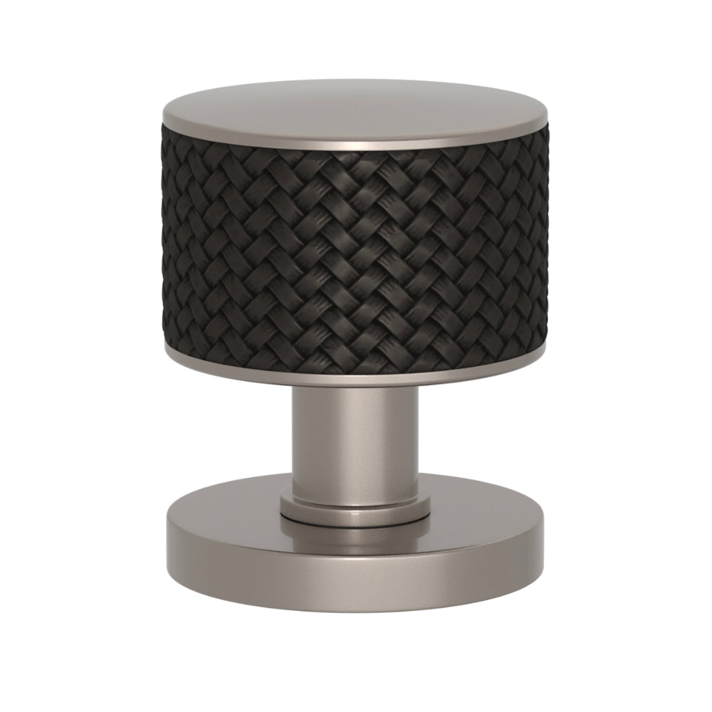 TÜRKNAUF 52/65 – DOOR KNOB STACKED WOVEN  RECESS AMALFINE