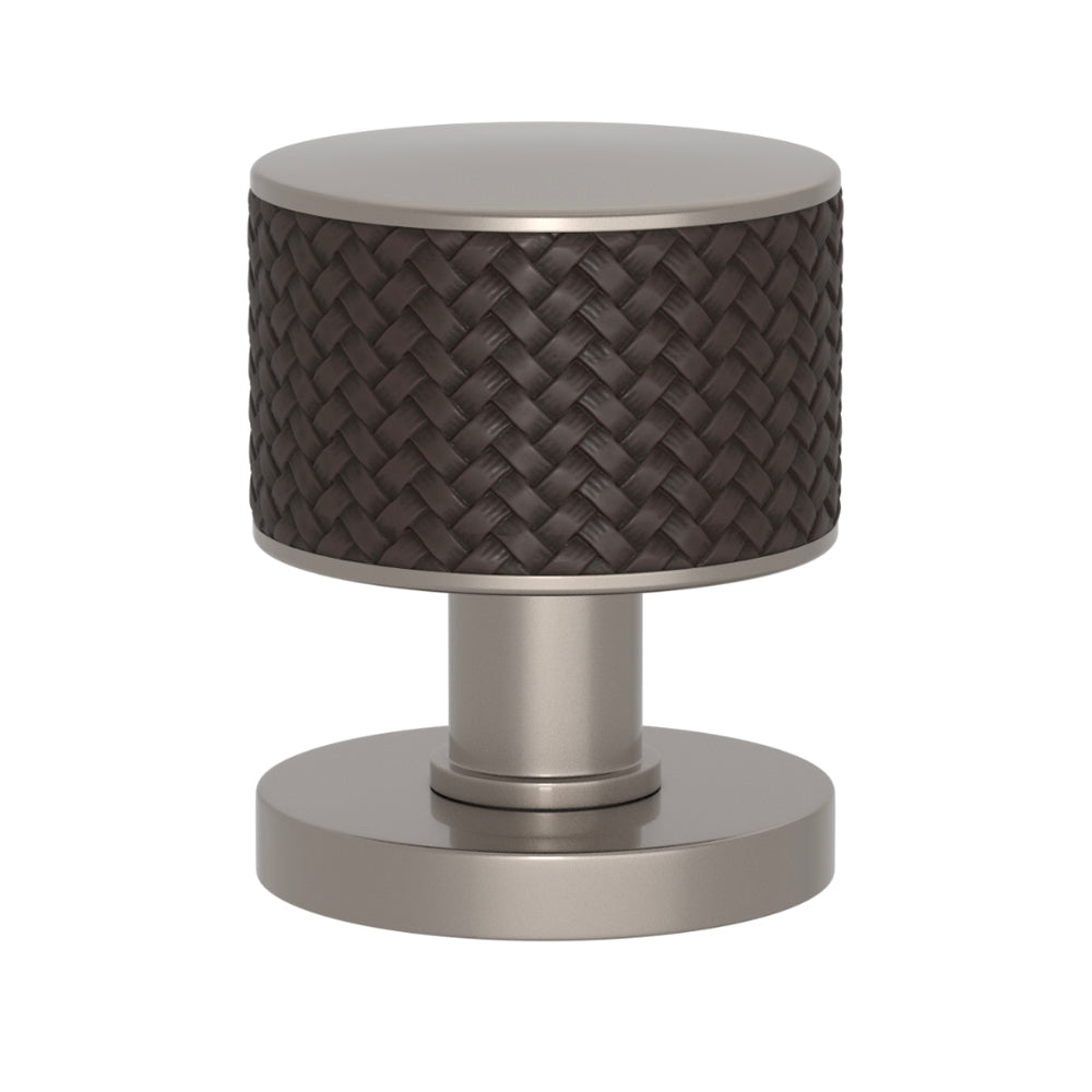 TÜRKNAUF 52/65 – DOOR KNOB STACKED WOVEN  RECESS AMALFINE